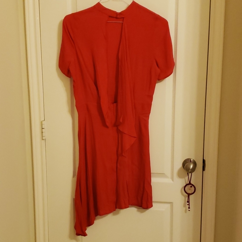 Mini Tea Dress With Open Back - Picture 7 of 8